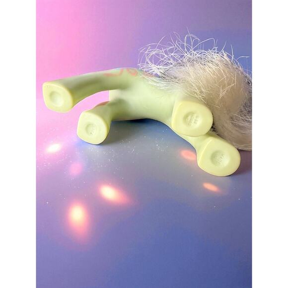 1988 My Little Pony G1 Sweetheart Sisters Fancy Flower Yellow Green Pink Hair - Picture 5 of 5